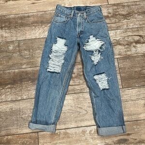 Levi’s | 550 Denim Distressed Jeans